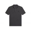 Polo Fred Perry gris oscuro