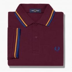 Polo Fred Perry burdeos ad