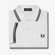Polo Fred Perry blanco rn