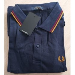 Polo Fred Perry blanco