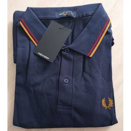 Polo Fred Perry blanco
