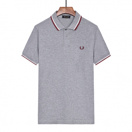 Polo Fred Perry gris claro