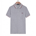 Polo Fred Perry gris claro r/b