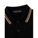 POLO FRED PERRY NEGRO A.