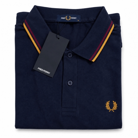 Polo Fred Perry blanco