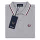 Polo Fred Perry gris claro