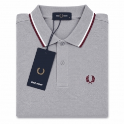 Polo Fred Perry azul claro