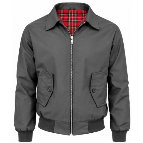 CHAQUETA HARRINGTON GRIS
