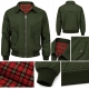 CHAQUETA HARRINGTON OLIVA