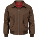 CHAQUETA HARRINGTON MARRON