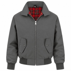 CHAQUETA HARRINGTON GRIS