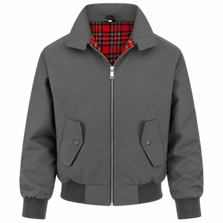 CHAQUETA HARRINGTON GRIS