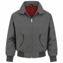 Chaqueta harrington gris